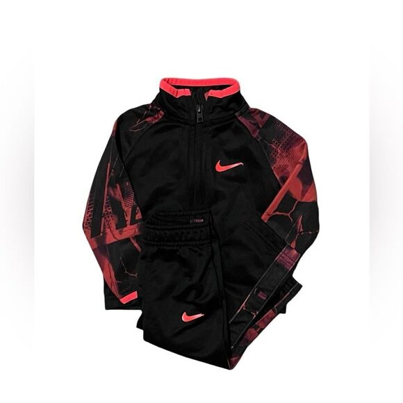 Nike Baby Boy Track Suit Jacket Pants Set Sz 12M 12 Months - Picture 1 of 6